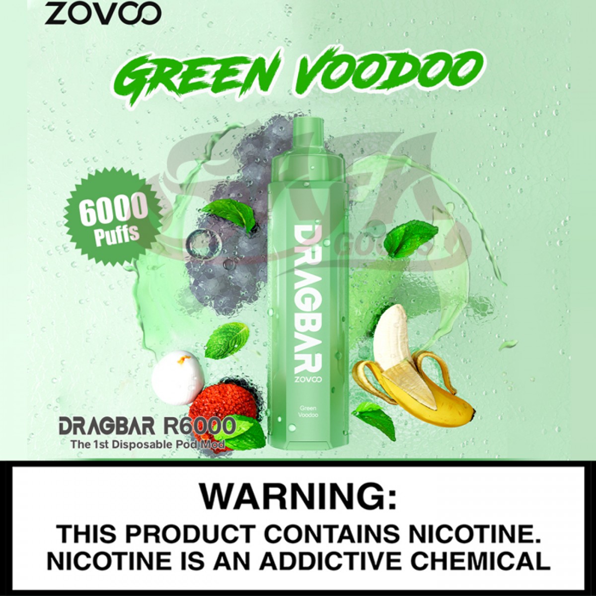 Zovoo Dragbar R6000 Disposables 10PC